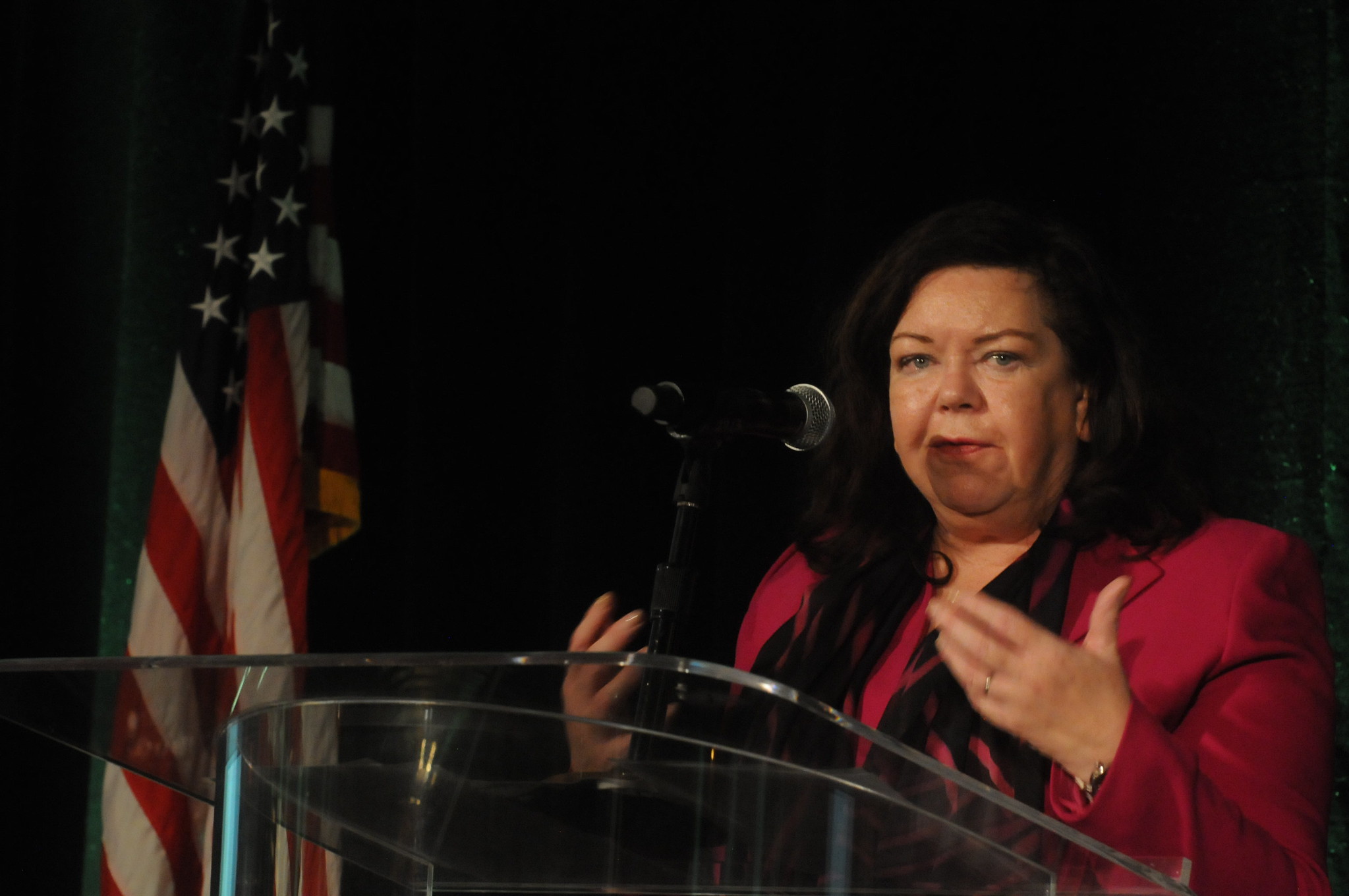 Amb Pierce at 2023 Christmas dinner